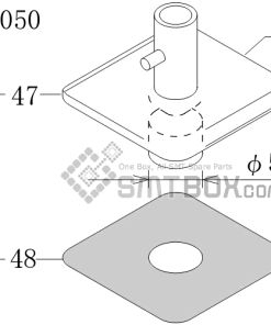 FUJI CP 742ME 02 CP 742E 01 CP 732 2 Nozzle Part No.ADCPH9660 Rating B16 050 side a