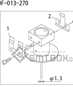 FUJI QP 242E 10 QP 242E(10JE) Nozzle Part No.ABHPN6227 Rating S R30F 013 270 side a