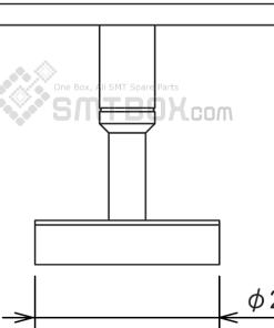 FUJI NXT H01 SMD SMT Nozzle AA08307 R36 200 260 side a
