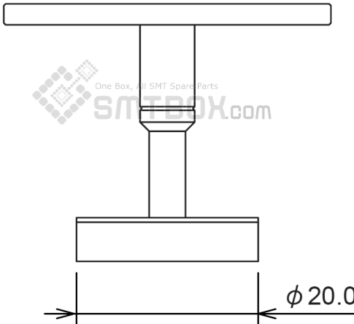 Fuji Nxt H01 Smd Smt Nozzle AA08307 R36 200 260 Side A