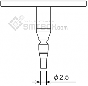 FUJI NXT H01 SMD SMT Nozzle AA0HT02 R36 025 260 side a
