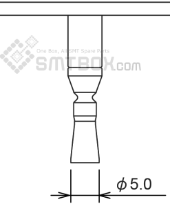 FUJI NXT H01 SMD SMT Nozzle AA0HX02 R36 050 260 side a