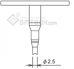 FUJI NXT H01 SMD SMT Nozzle AA0ML03 R36 025M 260 side a