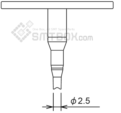 Fuji Nxt H01 Smd Smt Nozzle AA0ML03 R36 025M 260 Side A