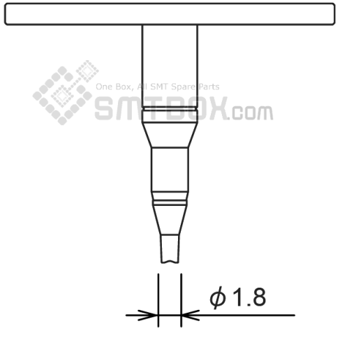 Fuji Nxt H01 Smd Smt Nozzle AA11R02 R36 018M 260 Side A