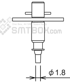 FUJI NXT H04 SMD SMT Nozzle AA06Y08 R19 018 155 side a