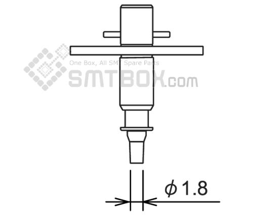 Fuji Nxt H04 Smd Smt Nozzle AA06Y08 R19 018 155 Side A
