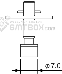 FUJI NXT H04 SMD SMT Nozzle AA07C06 R19 070 155 side a