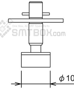 FUJI NXT H04 SMD SMT Nozzle AA07D05 R19 100 155 side a