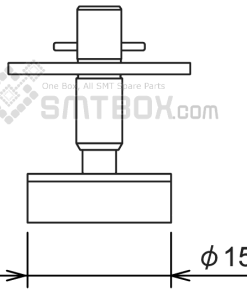FUJI NXT H04 SMD SMT Nozzle AA07E06 R19 150 155 side a