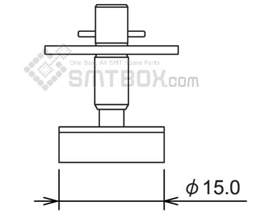 Fuji Nxt H04 Smd Smt Nozzle AA07E06 R19 150 155 Side A