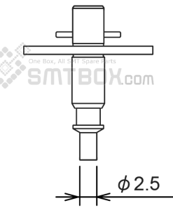 FUJI NXT H04 SMD SMT Nozzle AA07F07 R19 025G 155 side a