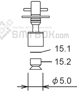 FUJI NXT H08 H12 SMD SMT Nozzle AA06302 R07 050G 070 side a