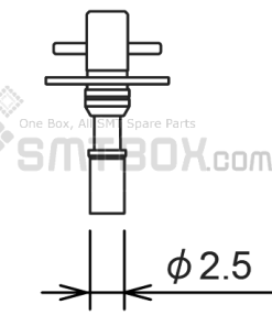 FUJI NXT H08 H12 SMD SMT Nozzle AA0WT05 R07 025G 070 side a