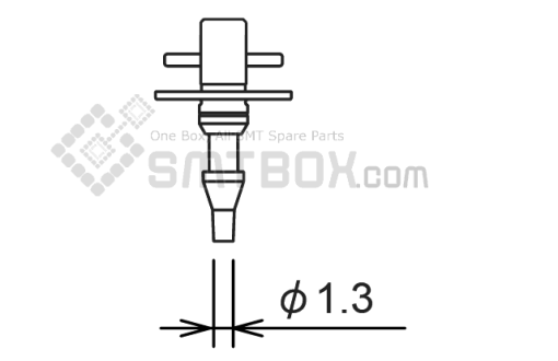 Fuji Nxt H08 H12 Smd Smt Nozzle AA20A03 R07 013 070 Side A