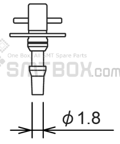 FUJI NXT H08 H12 SMD SMT Nozzle AA20B03 R07 018 070 side a
