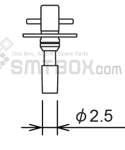 FUJI NXT H08 H12 SMD SMT Nozzle AA20C03 R07 025 070 side a