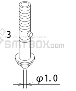 FUJI XP 141E XP 142E XP 143E Nozzle ADEPN8030 Diameter 1.0 side a