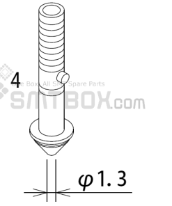 FUJI XP 141E XP 142E XP 143E Nozzle ADEPN8040 Diameter 1.3 side a