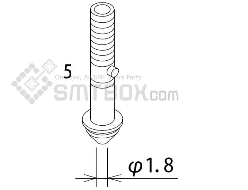 Fuji Xp 141E Xp 142E Xp 143E Nozzle ADEPN8050 Diameter 1.8 Side A