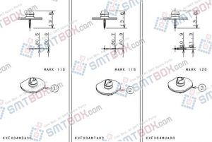 PANASONIC CM201CM202 nozzlePart No.KXFX04MSA00KXFX04MTA00KXFX04MUA00 