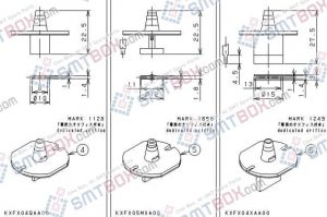 PANASONIC CM212CM400CM401CM402CM602DT400DT401 nozzlePart No.KXFX04QAA00KXFX05MXA00KXFX04XAA00 