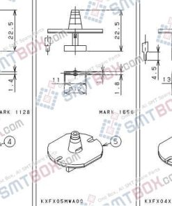 PANASONIC CM301 nozzlePart No.KXFX04Q9A00KXFX05MWA00KXFX04X9A00 