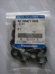 Panasonic Panasert CM402M L Feeder Parts Gear N210047118AB B01006 5070406 C 4  