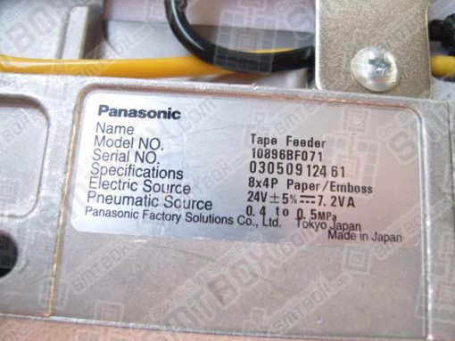 Panasonic Kme Panasert BM123 BM221 BM231 8X4MM Paper Emboss 10896BF071 Tape Feeder Side B