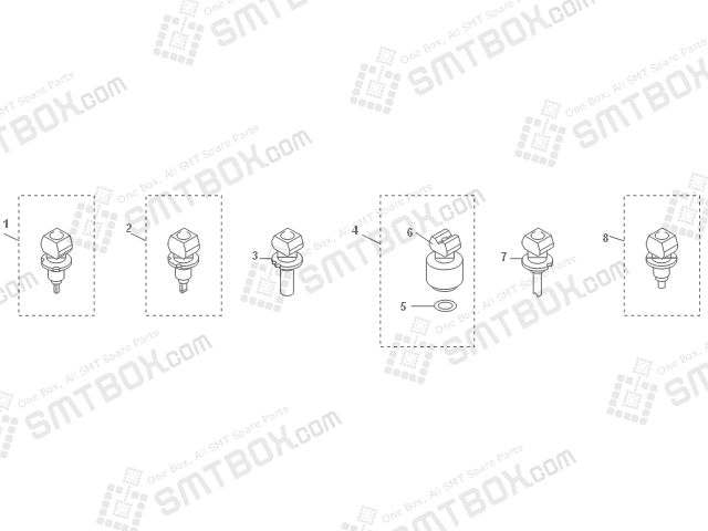 Yamaha YV180XG SMT SMD Nozzle KV8 M7710 A1X KV8 M7720 A1X KV8 M7730 00X KV8 M7740 A0X KV8 M7760 00X KV8 M77WL A0X 71A 72A 73A 74A 76A