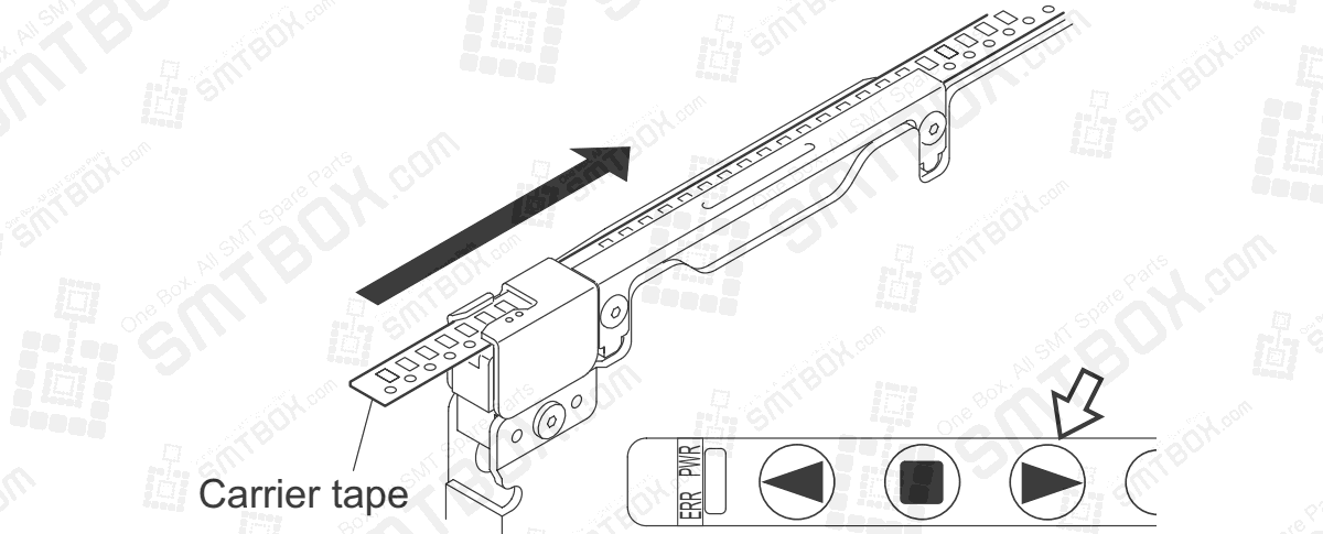 6.6.4 Feeder Index Count And Tape Return Method For Pickup Tests For 6.6 Testing Pickup Positions (NXT V3.20 and higher) Of 6. Editing Jobs on the Machine on FUJI NXT side d