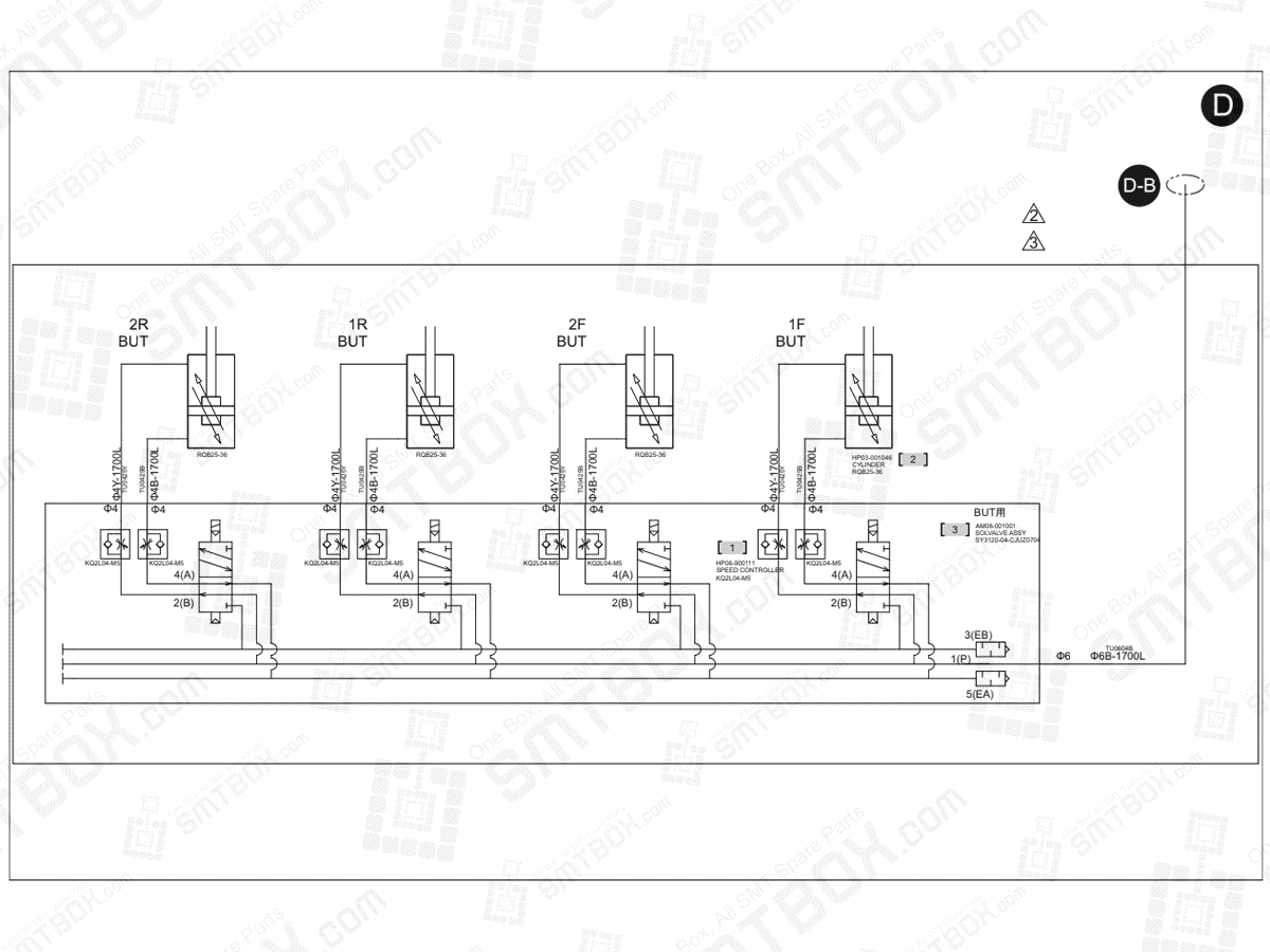 Air (5/5) on Hanwha (Samsung Techwin) Excellent Modular Excen Pro (D) (M) (L) Large Conveyor Option