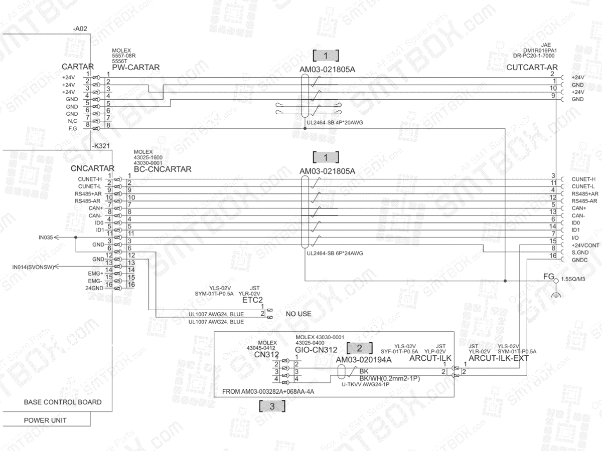 Base - AR Cart Unit - Direct Tray Docking Cart Option on Hanwha (Samsung Techwin) Excellent Modular Excen D M L SMT Placer