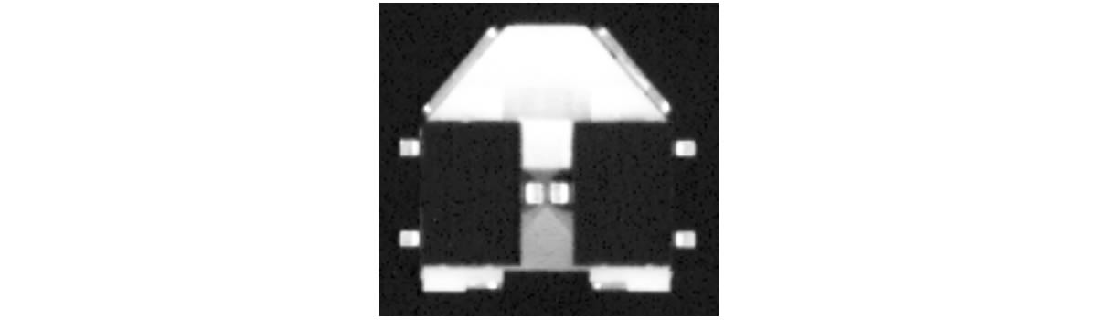 Figure 11: Distribution of the white area. There are more than two sections of white area.