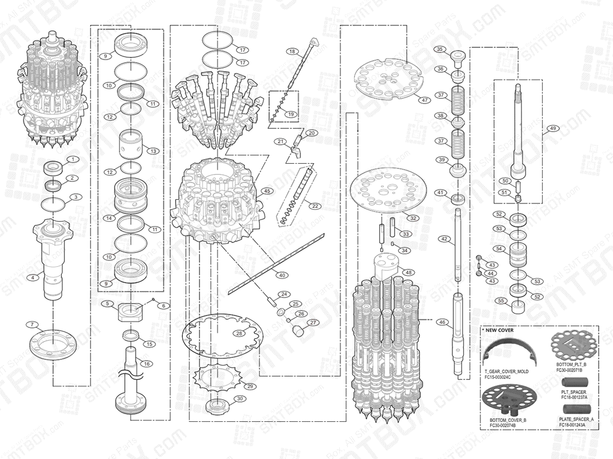 HSH(3/4) (Option) Auto Sensing Head on Hanwha (Samsung Techwin) Excellent Modular EXCEN PRO (D) (M) (L)