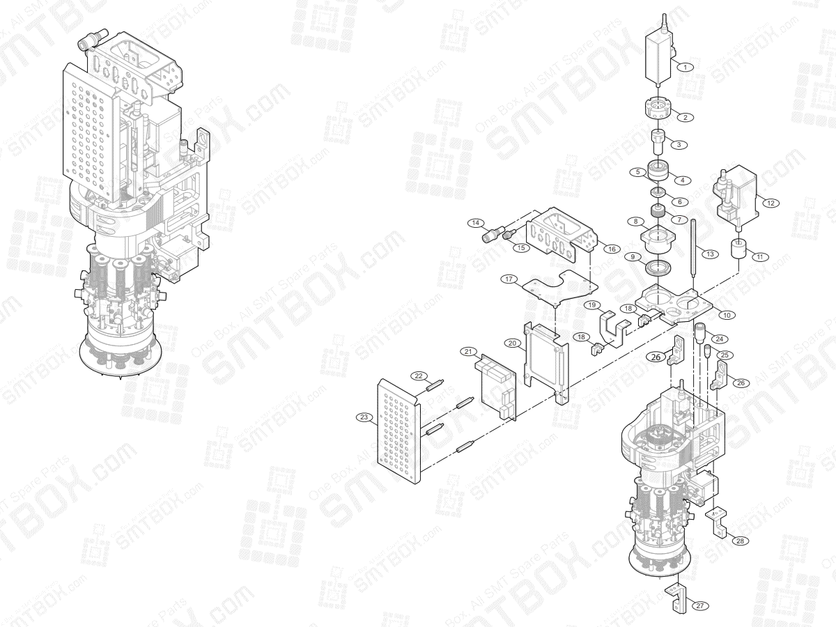 MFH(1/4) (Option) on Hanwha (Samsung Techwin) Excellent Modular EXCEN PRO (D) (M) (L)