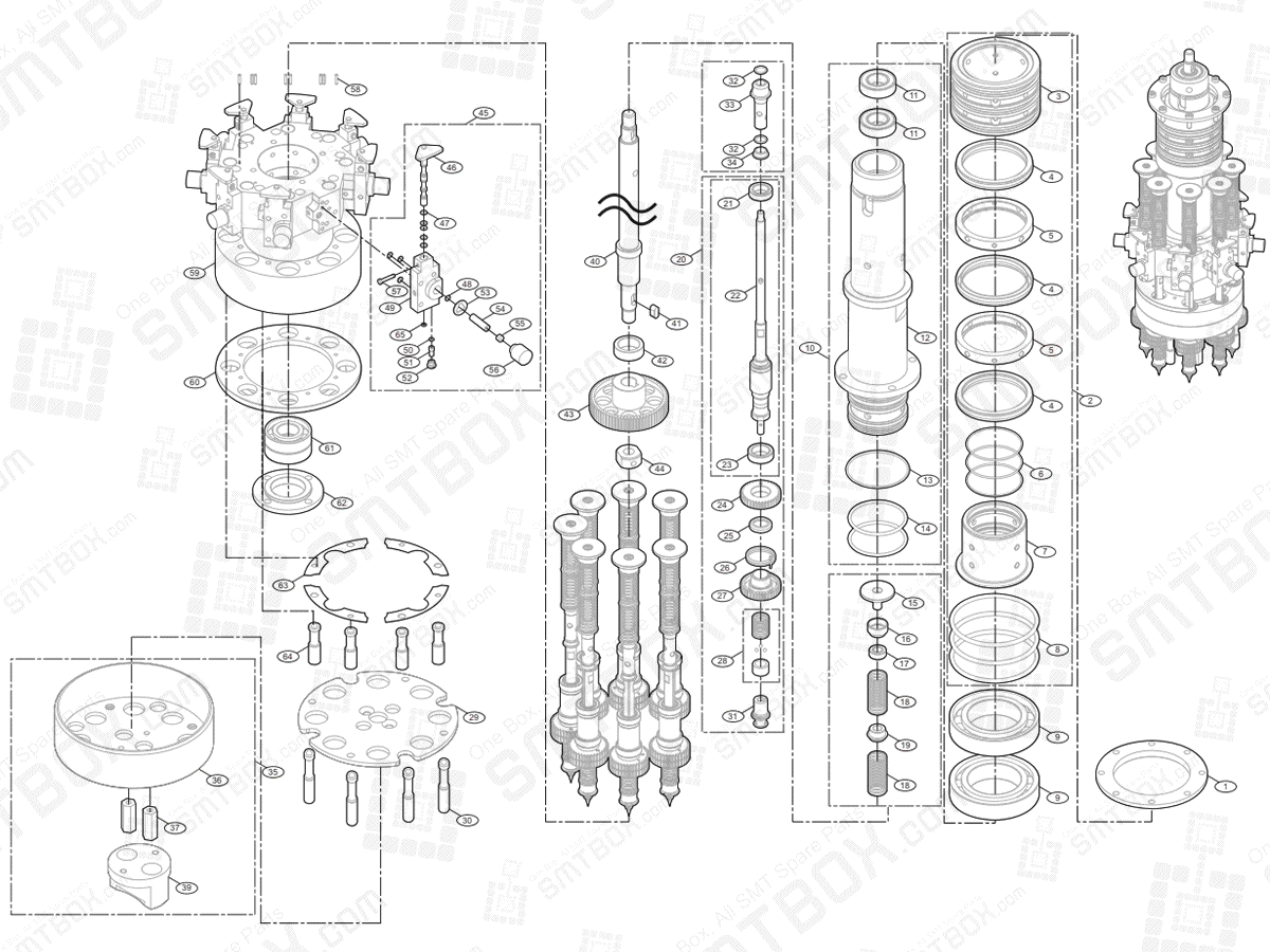 MFH(4/4) (Option) on Hanwha (Samsung Techwin) Excellent Modular EXCEN PRO (D) (M) (L)