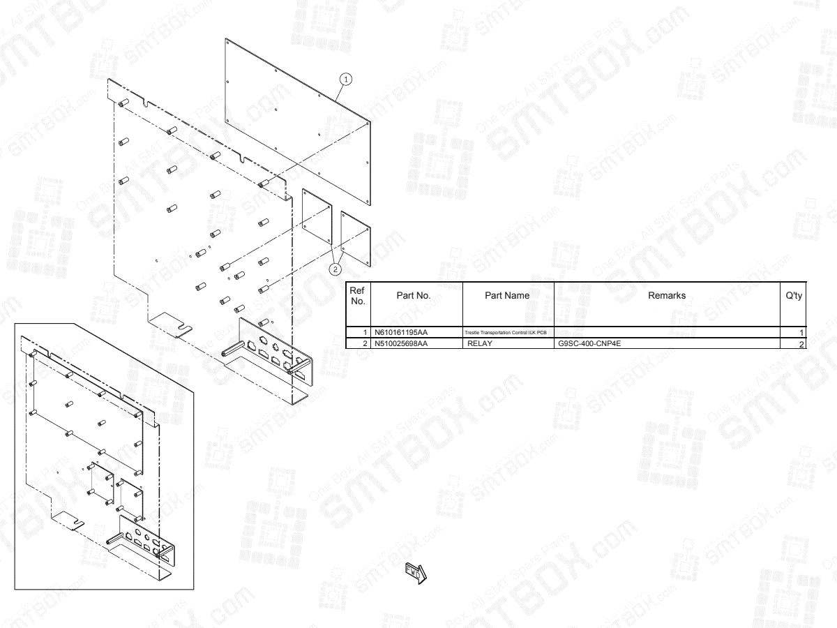 Panasonic NPM-D3 Power Unit 2 N610161321AA KN610161321AA-03