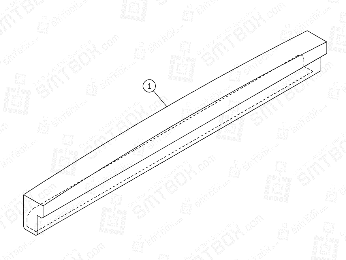 Panasonic NPM-D3 Scraper N610105847AA KN610105847AA-03