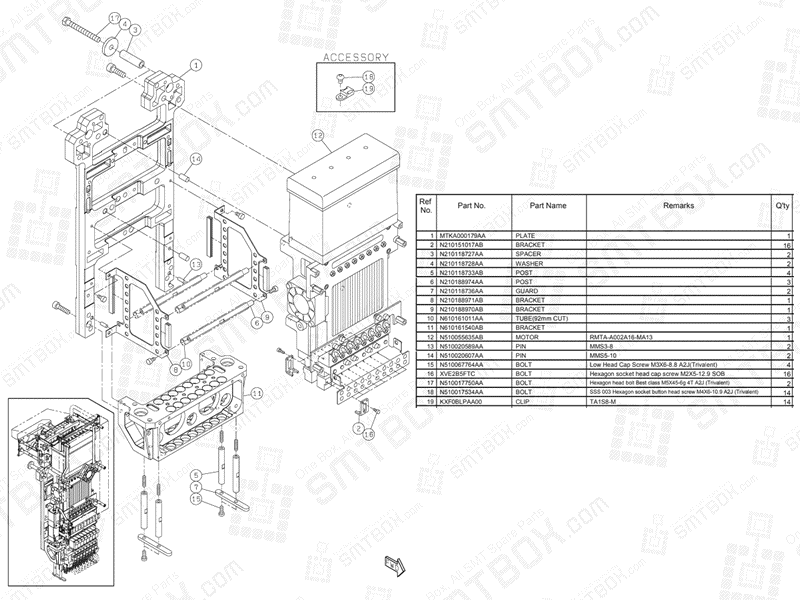 Panasonic NPM D3 Light weight 16 Nozzle Head N610159207AA KN610159207AA-10-1