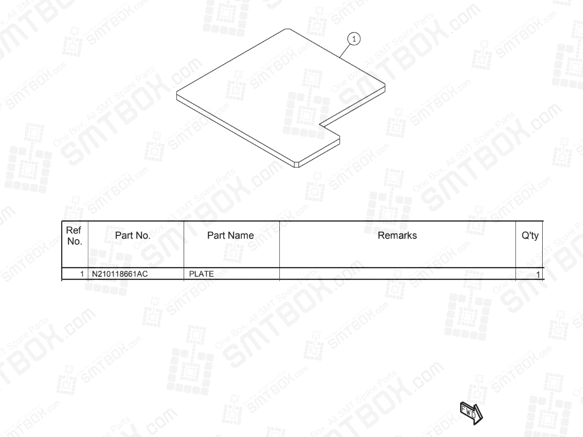Panasonic NPM D3 Master Jig N610106576AA KN610106576AA-04