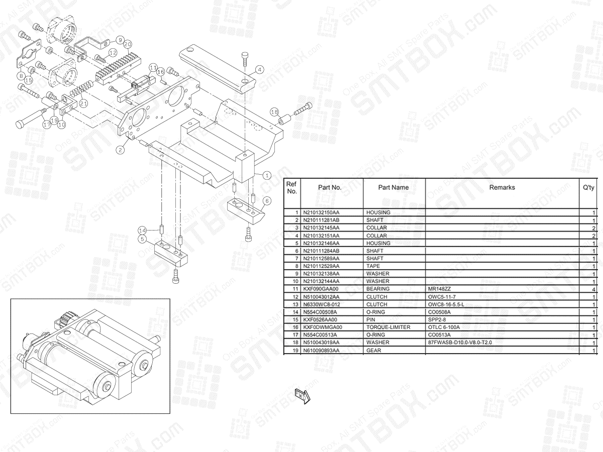 Panasonic NPM Test Dispense Unit (Dispenser Head) N610092665AA KN610092665AA-08-1