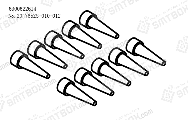 Hitachi Sanyo TCM X100 NOZZLE 6300622614 No20 side a