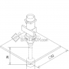 FUJI IP III 16 IP III 16JE IP IIIE 10 nozzle Part No.AQNA3180 side a