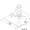 FUJI IP III 16 IP III 16JE IP IIIE 10 nozzle Part No.AQNA3190 side a