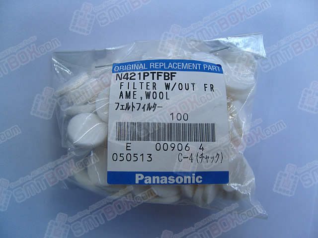 Panasonic Original SMT Replacement Spare PartFilter W.Out Frame WoolN421PTFBF