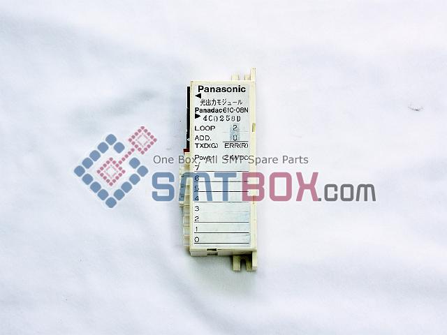 Panasonic PanadacPart Name Optical Input Output UnitPart Number Panadac 610 O8N APower DC24V