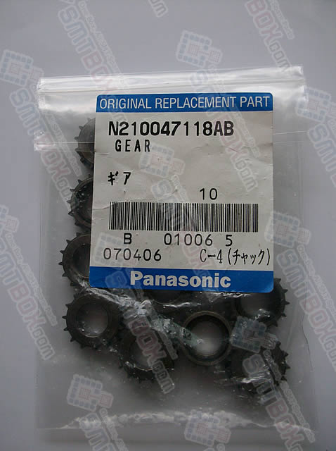 Panasonic Panasert CM402M L Feeder Parts Gear N210047118AB B01006 5070406 C 4