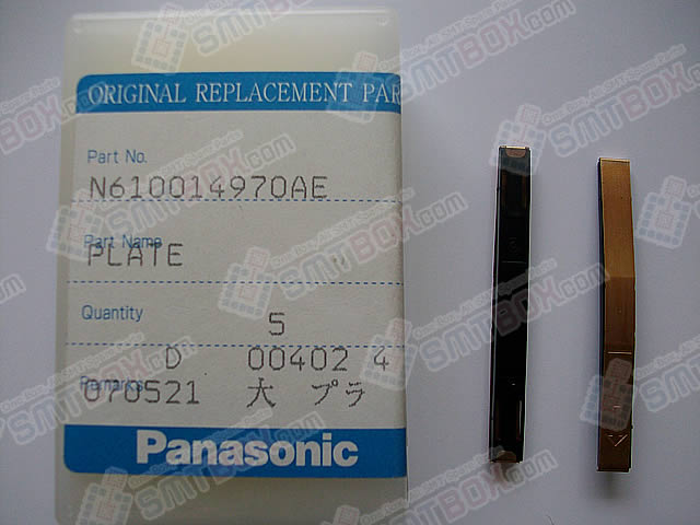Panasonic Panasert CM402M L Feeder Parts Plate N610014970AE 00402 4070521 side b