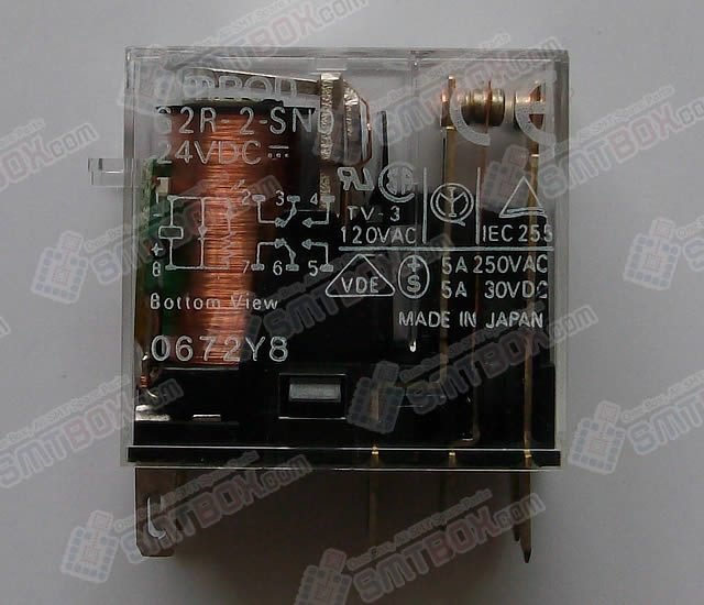 Panasonic Panasert CM402M L OMRON LED indicator and diode Relay G2R 2 SND